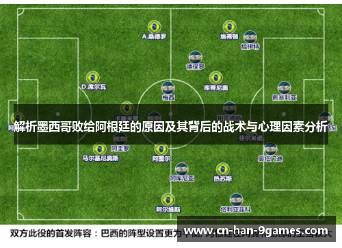 解析墨西哥败给阿根廷的原因及其背后的战术与心理因素分析